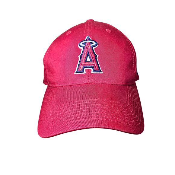 Angels Cap One Size Fits All Hook and Loop Closure Red Blue - Picture 1 of 11